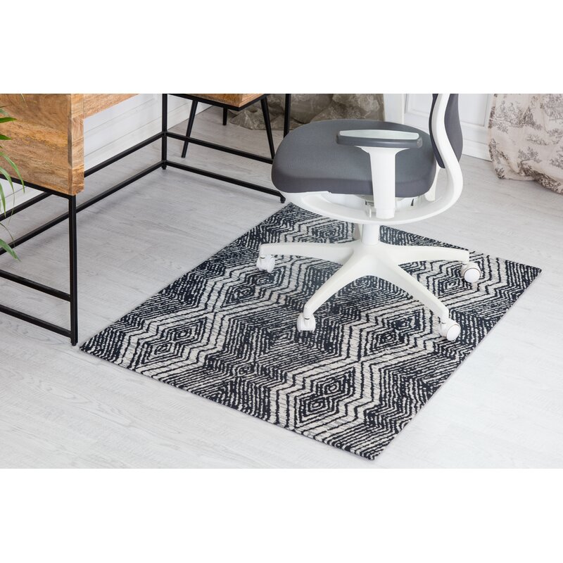 Anji Mountain Low Pile Carpet Straight Rectangular Chair Mat & Reviews